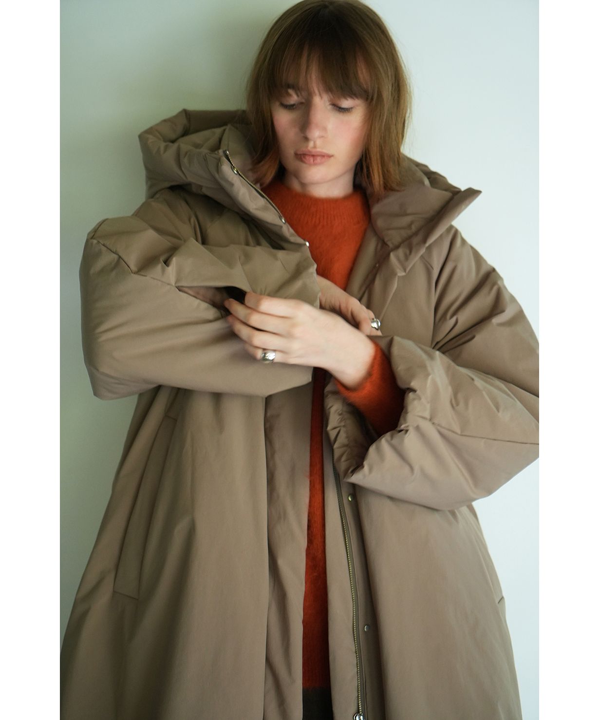 セール 40%OFF】BALLOON HOODIE LONG DOWN COAT(505796415 セール 40%OFF】BALLOON HOODIE LONG DOWN COAT(505796415