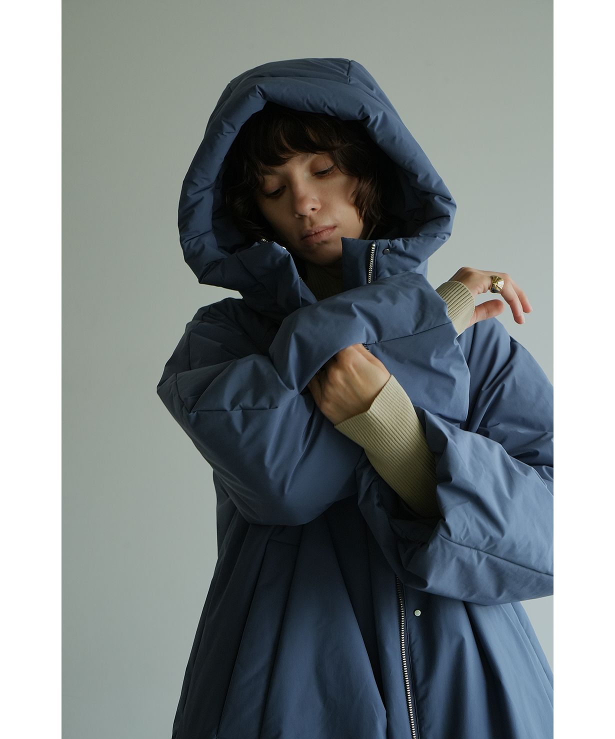 セール 40%OFF】BALLOON HOODIE LONG DOWN COAT(505796415 セール 40%OFF】BALLOON HOODIE LONG DOWN COAT(505796415