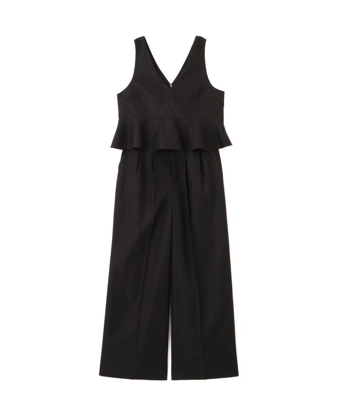 セール 50%OFF】ペプラムワイドパンツセットアップ(505799347 セール 50%OFF】ペプラムワイドパンツセットアップ(505799347