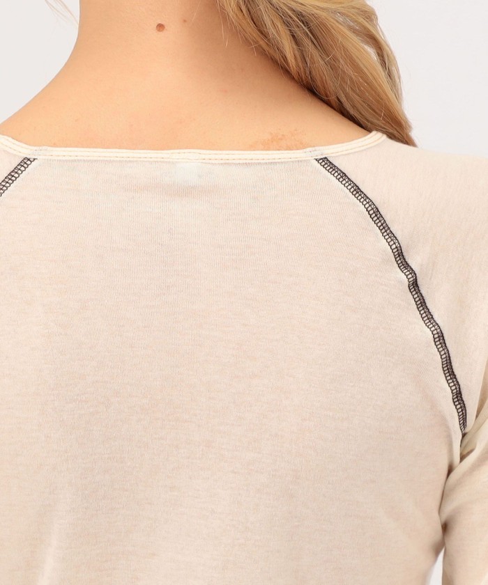 トップス baserange GENE LONGSLEEVE Gene Long Sleeve Tee in Assortment | Organic cotton gauze