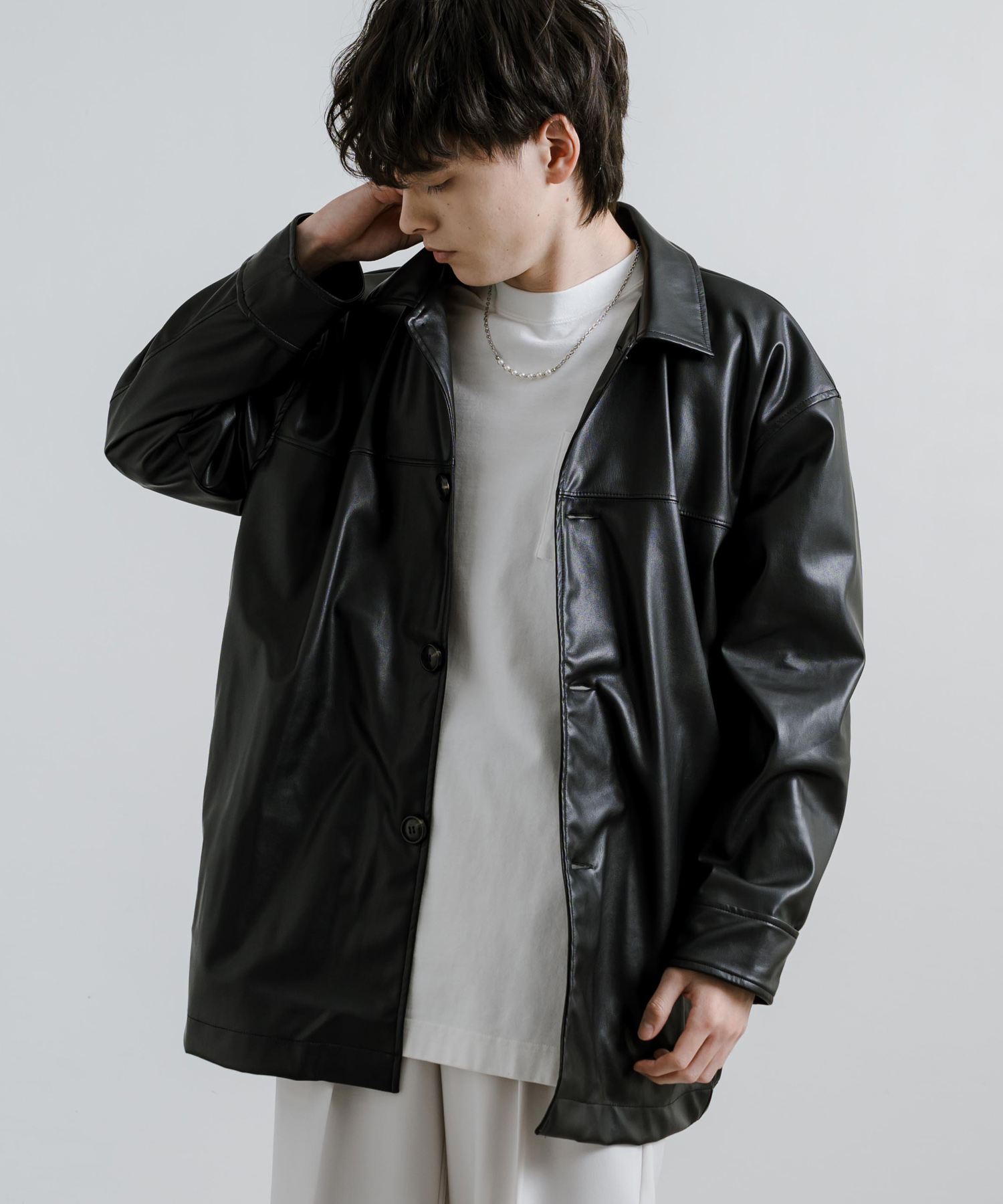 ロッキーモンロー Rocky Monroe レザージャケット カーコート ロッキーモンロー Rocky Monroe レザージャケット カーコート
