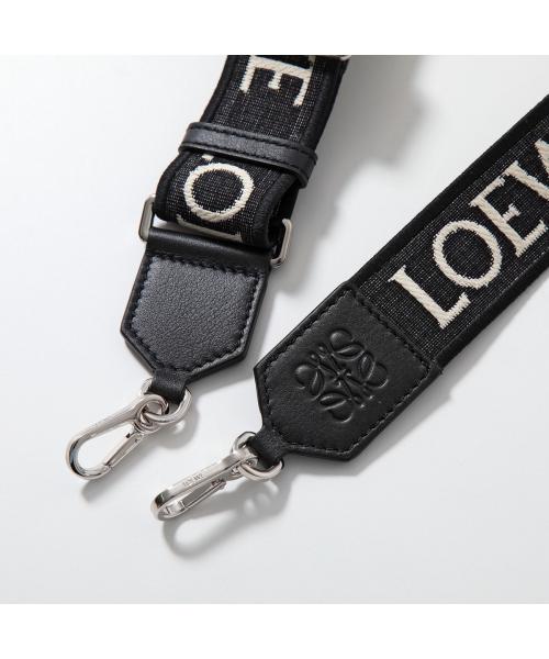 ロエベ　LOEWE アナグラムリピート　ショルダーストラップ　ネイビー　紺色 ロエベ LOEWE アナグラムリピート ショルダーストラップ