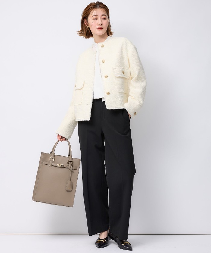 セール 30%OFF】GIOLICA カラーミックスツイード ジャケット