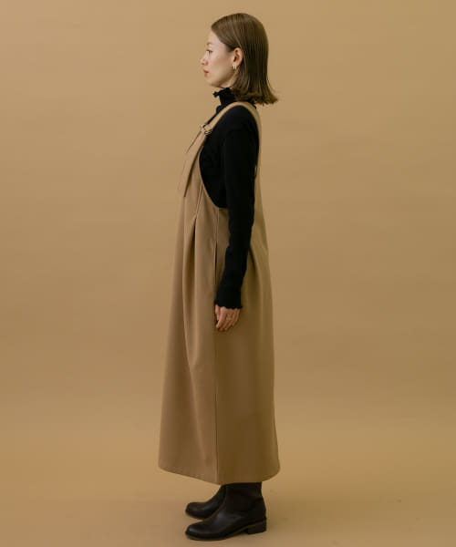 セール 50%OFF】Vネックジャンパースカート(505802466 セール 50%OFF】Vネックジャンパースカート(505802466