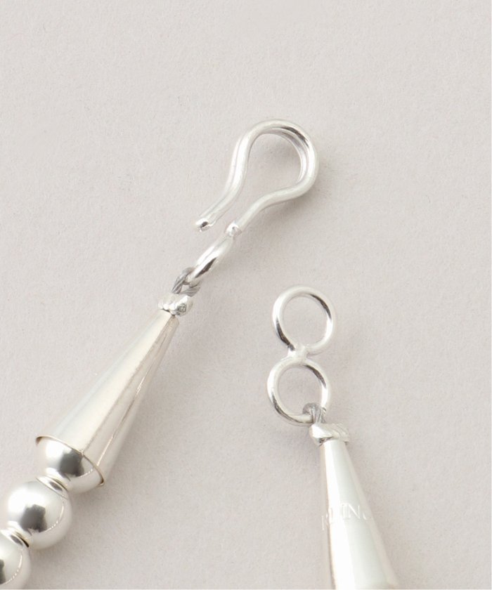 INDIAN JEWELRY 5mm シャイニービーズネックレス20インチ