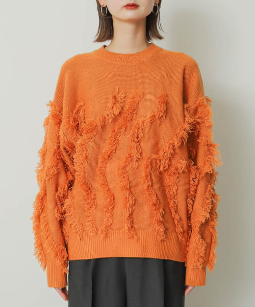 セール 25%OFF】カットフリンジセーター(505732628) | センス
