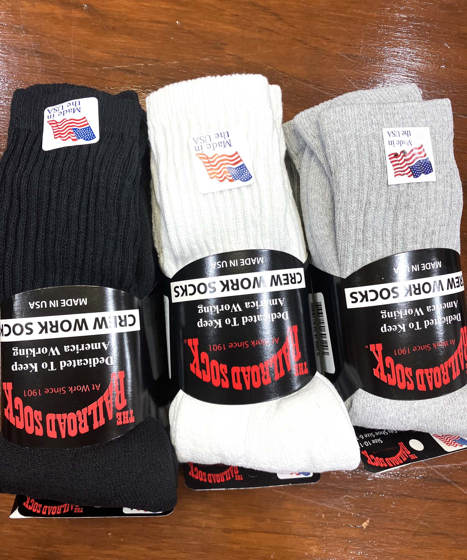 ジェーイーモーガン JEMORGAN RAILROAD SOCK/レイルロード