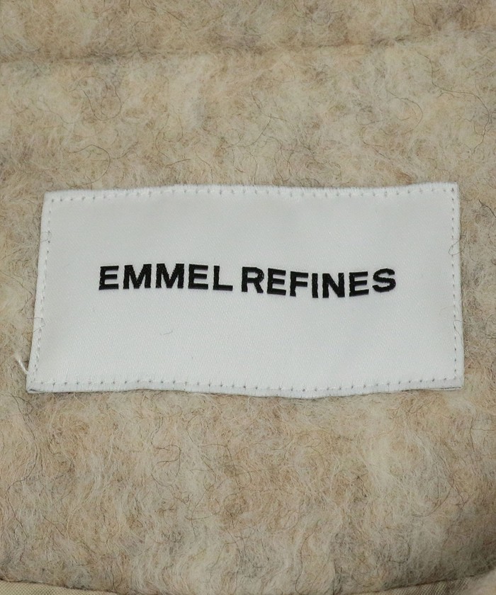 EMMEL REFINES>EM ダブルボタン シャギー コート(505768669 EMMEL REFINES>EM ダブルボタン シャギー コート(505768669