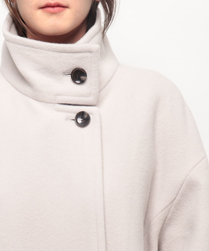 セール 40%OFF】ルーニィ LOUNIE スタンドカラーオーバーコート
