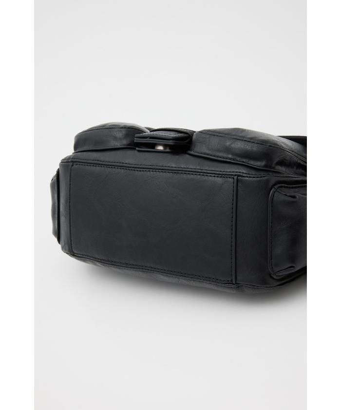 完売品 SLY スライ FRONT BUCKLE HOBO バッグ ブラウン