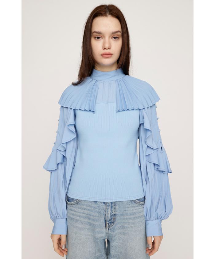 （新品タグ付き）EAPHI FRILLS DOCKING PULLOVER FRILLS DOCKING PULLOVER