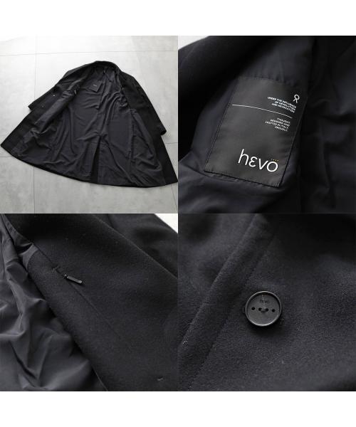 セール 56%OFF】HEVO ベルテッドコート OSTUNI E725 ウール セール 56%OFF】HEVO ベルテッドコート OSTUNI E725 ウール