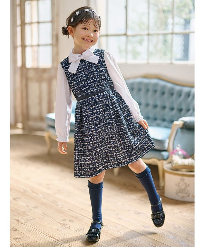 セール 30%OFF】【110－140cm】ツイードライクジャージー
