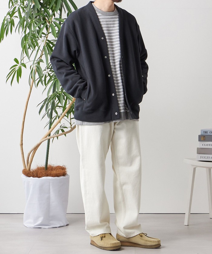 Champion×SHIPS any 別注 スナップ スウェット カーディガン セール】【Begin11月号 BB10 掲載】【SHIPS any別注】Champion