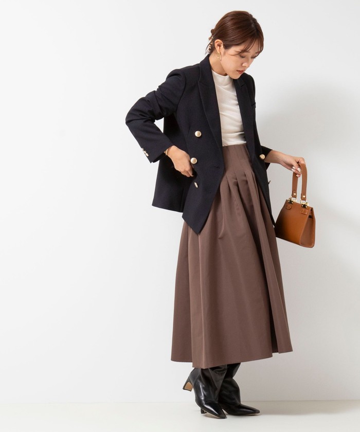 セール】ウォッシャブルサージ シャークダブルジャケット セール】ウォッシャブルサージ シャークダブルジャケット