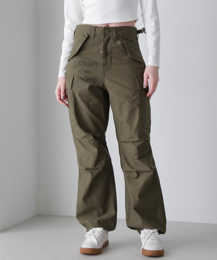 【美品】SUBCULTURE　FATIGUE PANTSファティーグパンツ 別注 GUNGHO FATIGUE PANTS/ファティーグパンツ/デニム