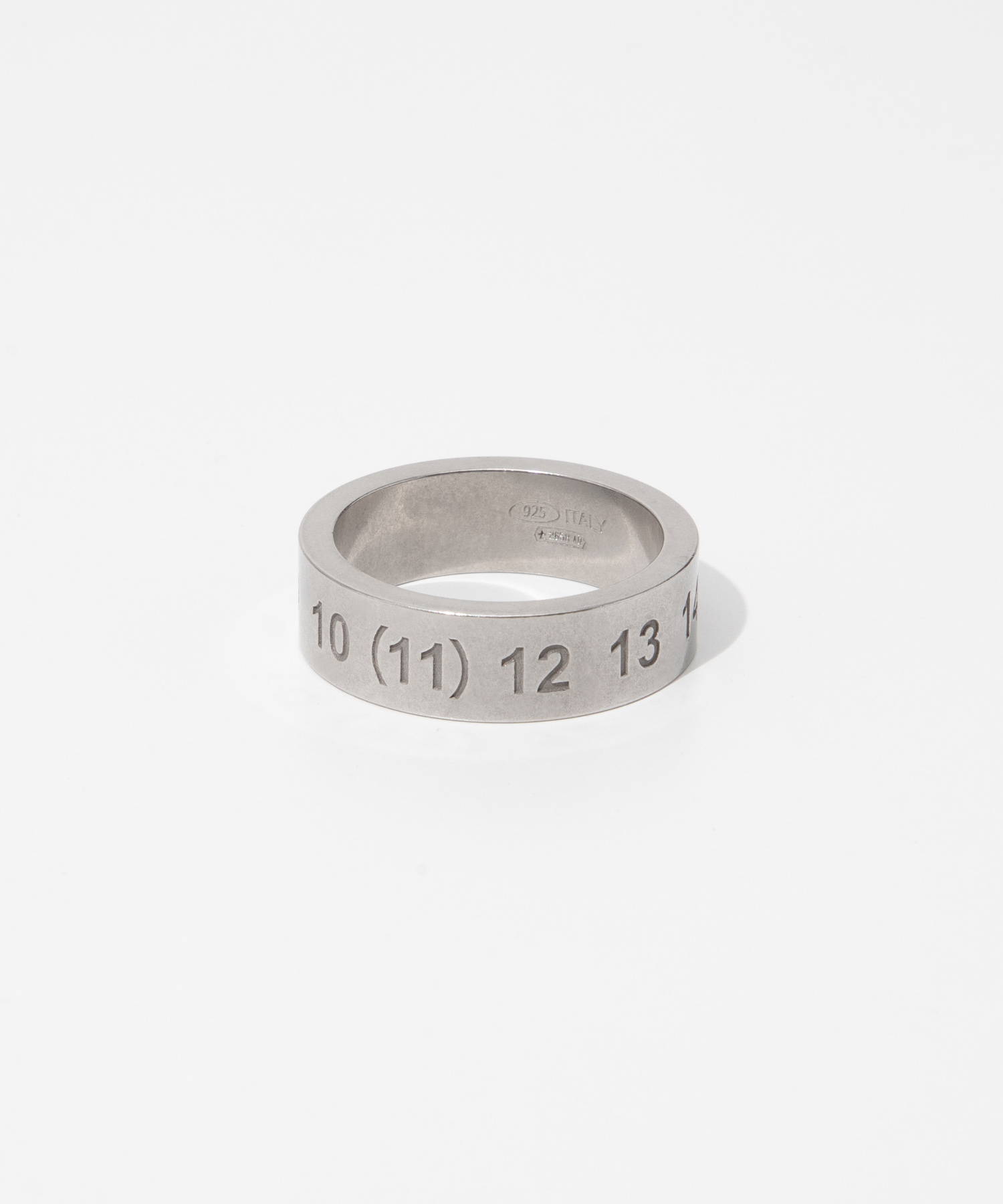 MAISON MARGIELA リング SI8UQ0001 SV0129 ナンバーロゴ Maison Margiela（旧Maison Martin Margiela） - メゾン