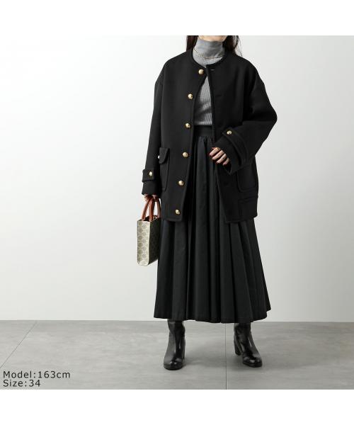 CELINE ノーカラーコート 2M20B 6700 カシミヤ セール38%OFF】セリーヌ CELINE CELINE ノーカラーコート 2M20B
