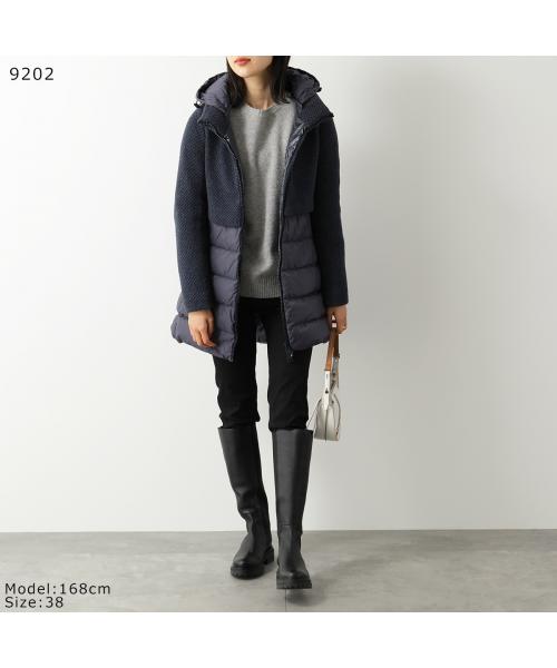 セール】ヘルノ PI0822D 33220 ダウン切替 ロングダウンコート 9300(505808932) | ヘルノ(HERNO) - d  fashion