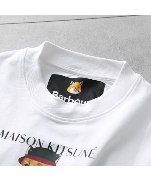 [MAISON KITSUNE] MAISON KITSUNE X BARBOUR Tシャツ ☆送料込☆ BARBOUR | Maison Kitsuné