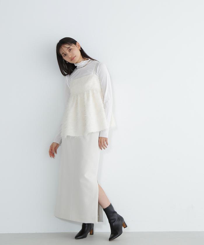 楽天市場】【SALE／50%OFF】2Wayティアードキャミビスチェ NATURAL BEAUTY BASIC ナチュラルビューティベーシック  トップス シャツ・ブラウス ベージュ ブラック【RBA_E】[Rakuten Fashion] : NATURAL BEAUTY BASIC