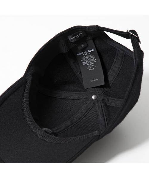セール】SAINT LAURENT ベースボールキャップ 706537 3YM16