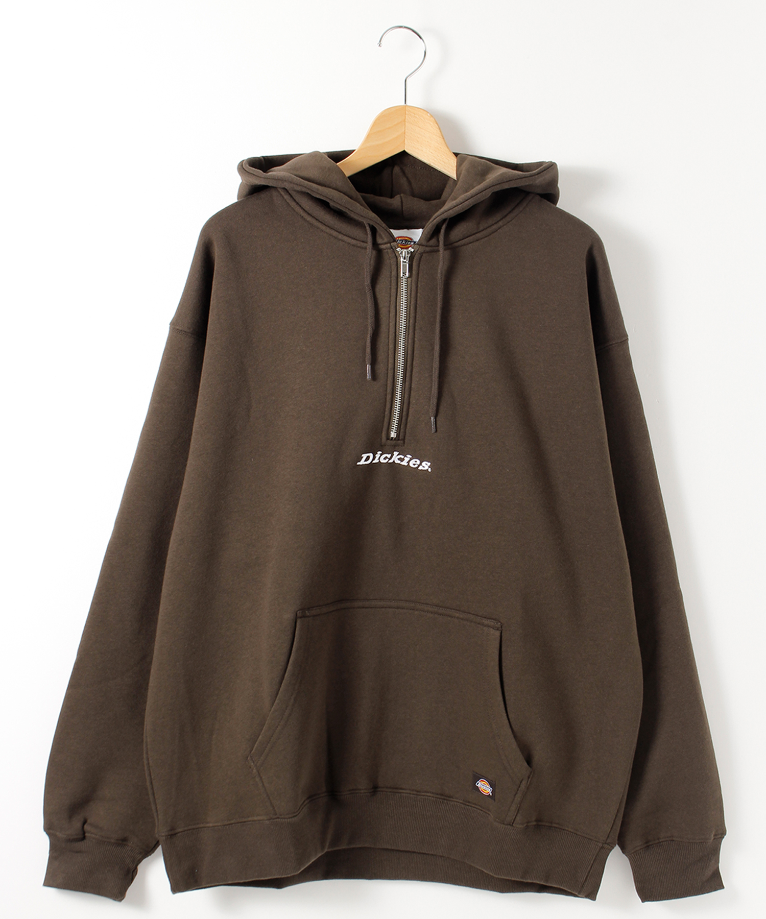 Dickies アウター ジャンバー L パープル Dickies/ディッキーズ ロゴ刺繍 ハーフジップ ルーズシルエット