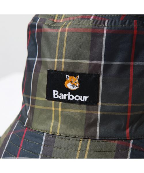 セール】MAISON KITSUNE × BARBOUR バケットハット MHA0836