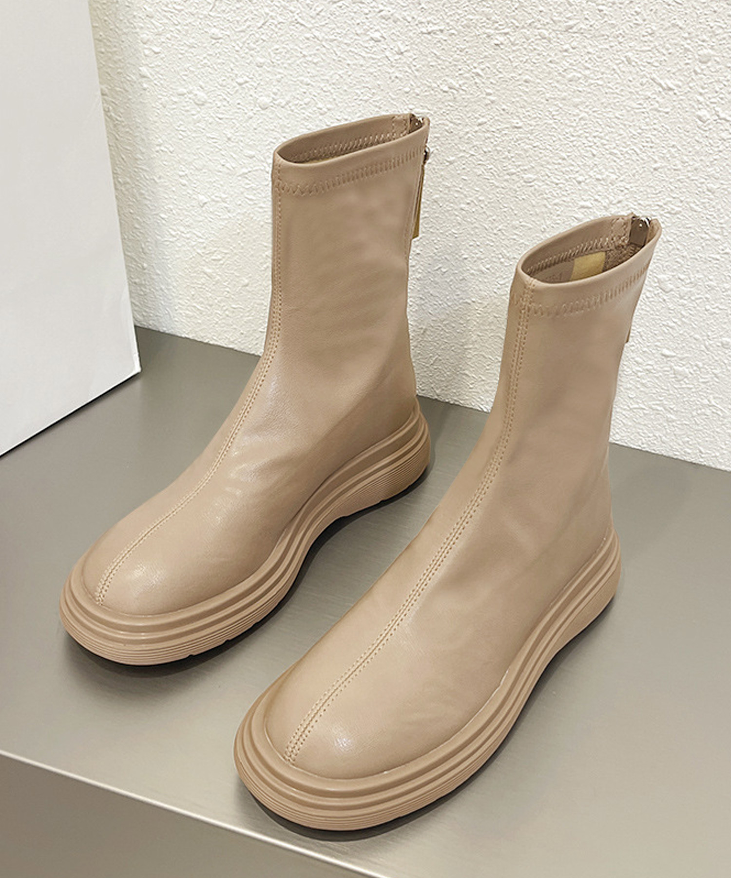☆韓国人気☆レディース デザートブーツ/AMOMENTO☆ AMOMENTO】25ss women's desert boots