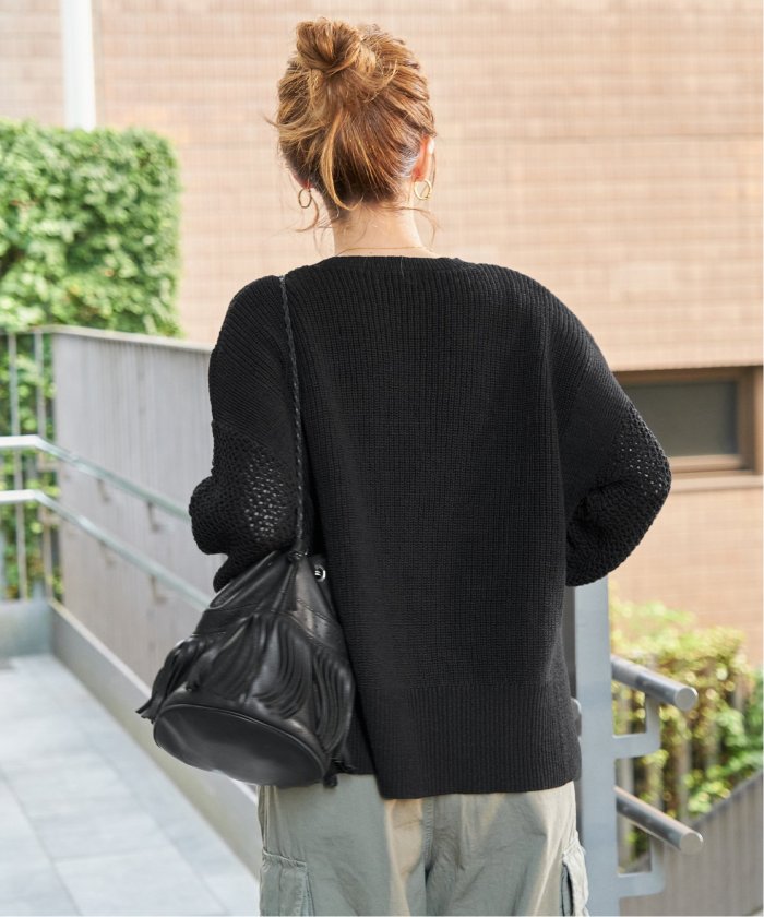 **WS**【完売品】テープヤーンDROPプルオーバー　ブラック JOURNAL STANDARD｜テープヤーンDROPプルオーバー | Rakuten