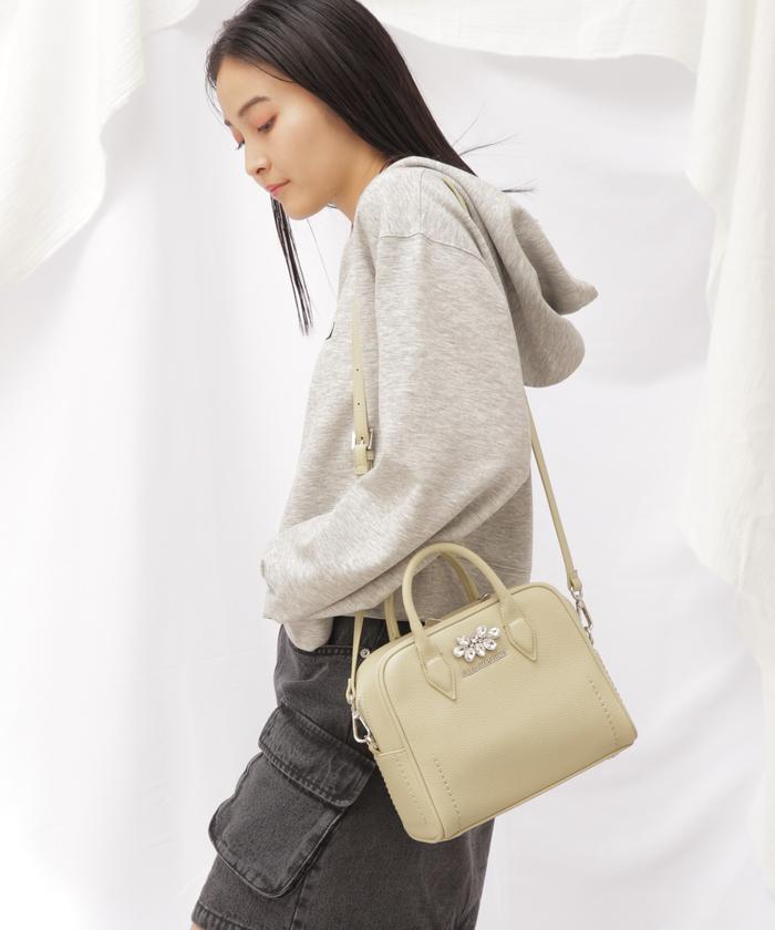 セール 20%OFF】ビジューボストンバッグ(505757677) | ジル バイ