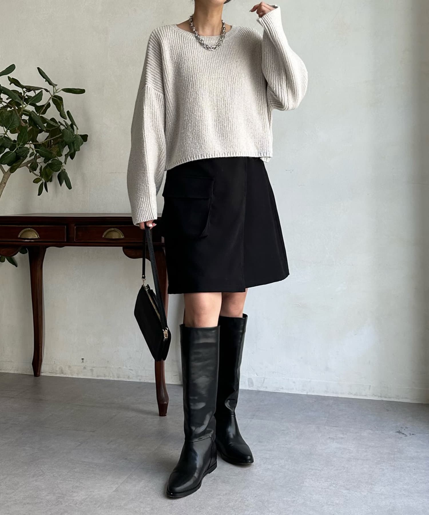 【新品】DouDou スパンコールショート丈プルオーバー クーポン】【セール 65%OFF】【DouDou】スパンコールショート丈