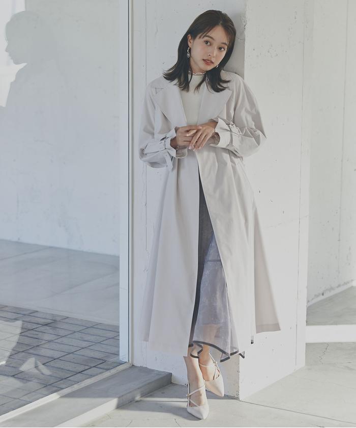 PROPORTION BODY DRESSING｜シアートレンチコート | Rakuten