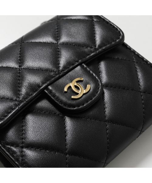 【長く愛用できる逸品★】CHANEL 折りたたみ財布 AP0231 楽天市場】シャネル 折財布 レディース クラシック スモール