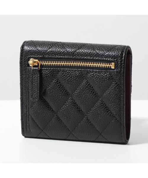 CHANEL 二つ折り財布 AP0231 MATELASSE マトラッセ(505815206