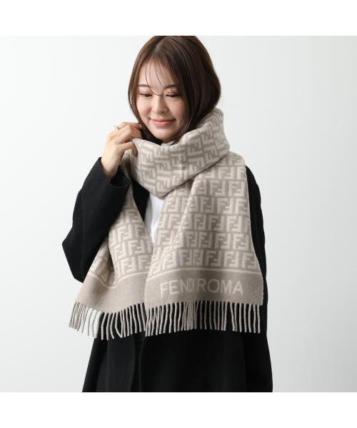 セール】FENDI マフラー 30×190 FXT113 AQCW カシミヤ ウール セール】FENDI マフラー 30×190 FXT113 AQCW カシミヤ ウール