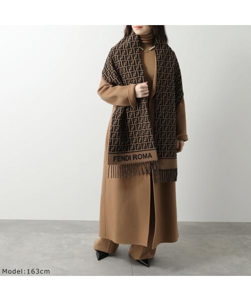 セール】FENDI マフラー 30×190 FXT113 AQCW カシミヤ ウール セール】FENDI マフラー 30×190 FXT113 AQCW カシミヤ ウール
