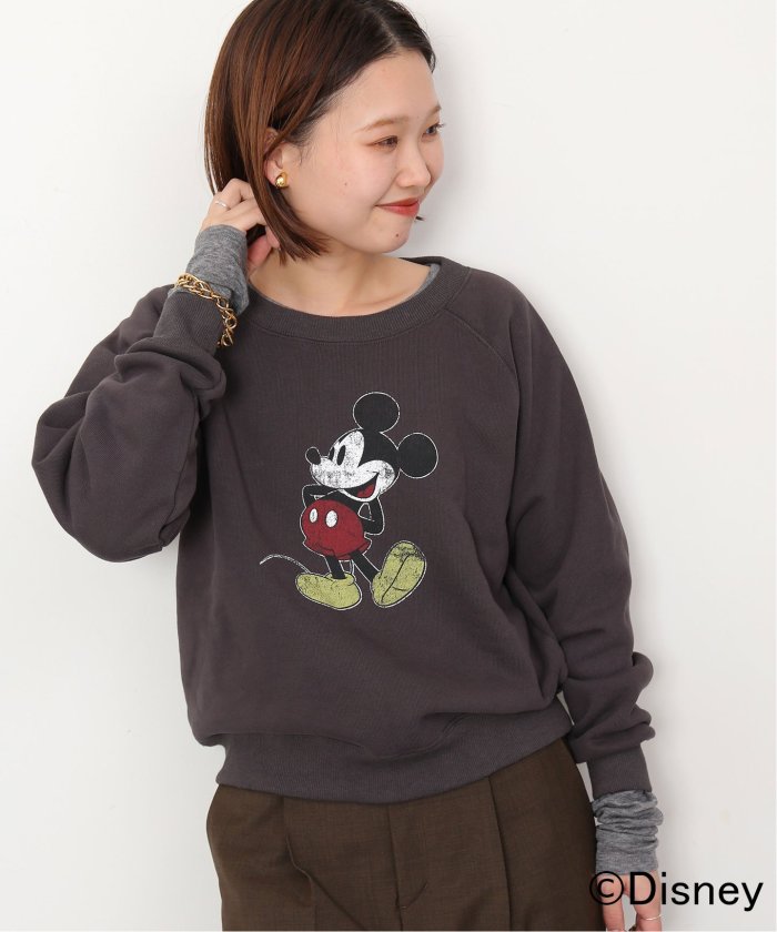 SLOBE IENA（スローブイエナ）の「MICKEY スウェット【洗濯機