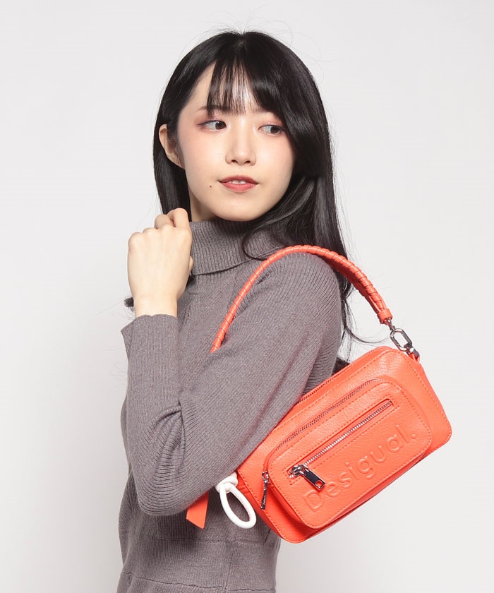 セール】デシグアル Desigual ロゴ ミニクロスボディバッグ