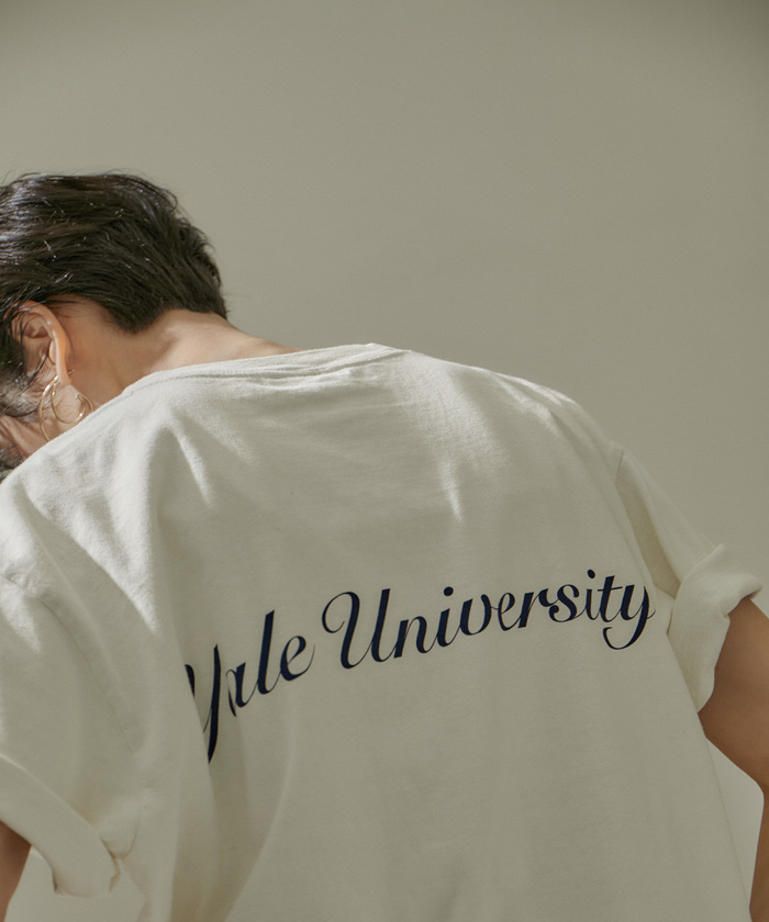 GOOD ROCK SPEED カレッジロゴ パーカー YALE 別注 GOOD ROCK SPEED】別注YALEロゴプリントカレッジTシャツ
