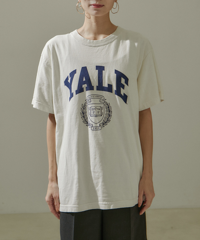 GOOD ROCK SPEED カレッジロゴ パーカー YALE 別注 GOOD ROCK SPEED】別注YALEロゴプリントカレッジTシャツ