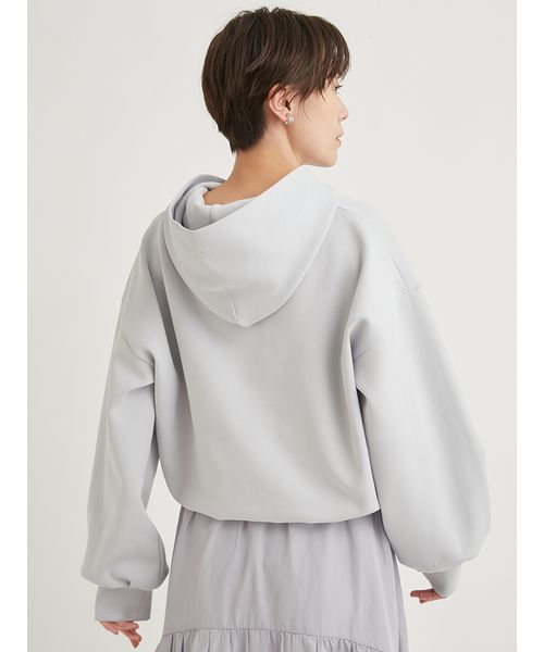 人気商品】emmi atelier フーディードッキングワンピース
