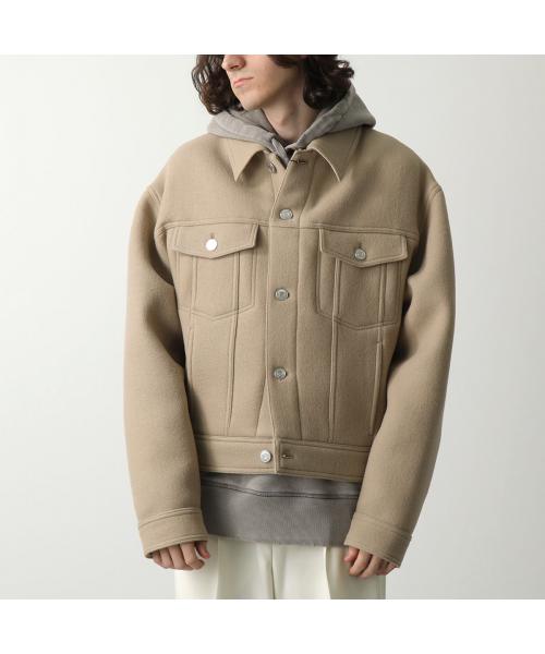 セール】ami paris ジャケット UJK234.WV0020 ウール ブルゾン セール】ami paris ジャケット UJK234.WV0020 ウール ブルゾン