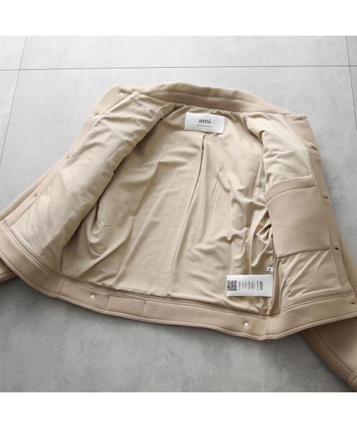 セール】ami paris ジャケット UJK234.WV0020 ウール ブルゾン セール】ami paris ジャケット UJK234.WV0020 ウール ブルゾン