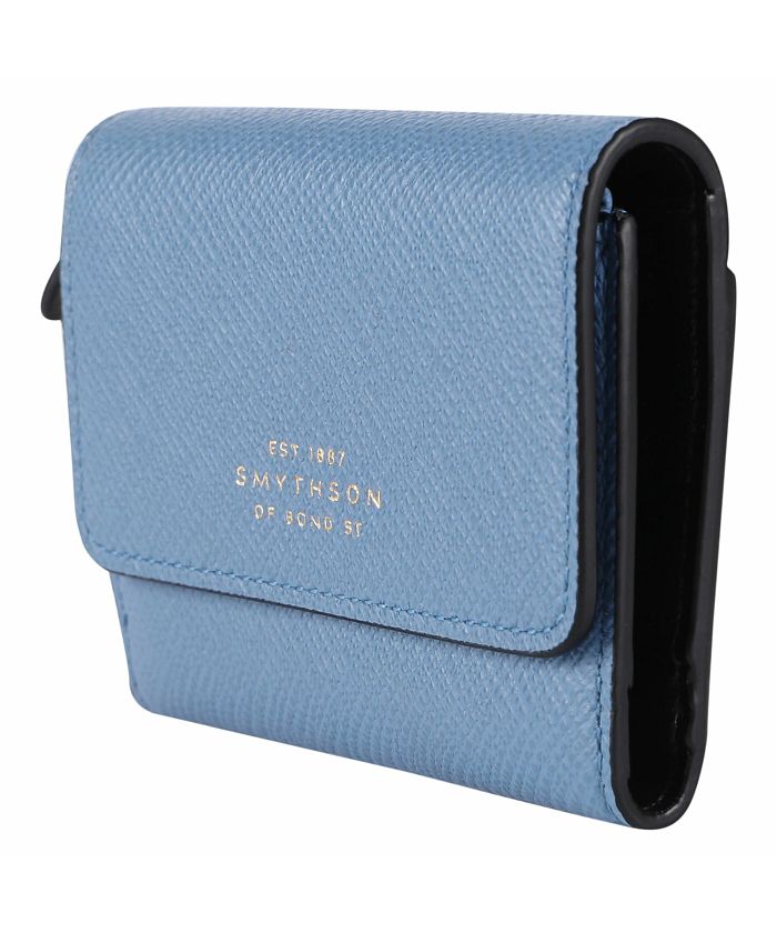 セール】スマイソン SMYTHSON 財布 三つ折り ミニ財布 パナマ