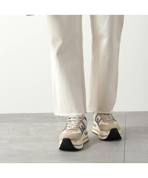 PREMIATA BETH7375 関税送料込 セール】PREMIATA WHITE スニーカー BETH 6045 6500 厚底
