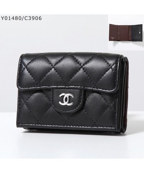 シャネル CHANEL CHANEL 三つ折り財布 MATELASSE マトラッセ シャネル CHANEL CHANEL 三つ折り財布 MATELASSE マトラッセ
