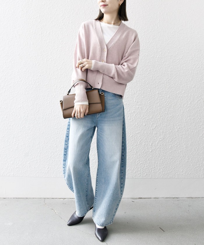 セール】【WEB限定】SHIPS any: AQUA カシミヤ ミックス