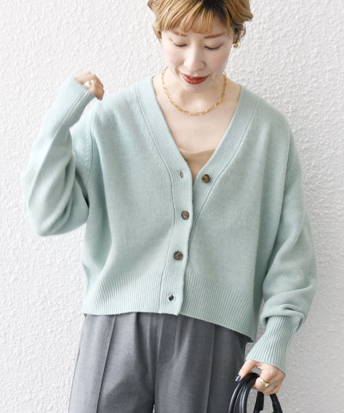 セール】【WEB限定】SHIPS any: AQUA カシミヤ ミックス セール】【WEB限定】SHIPS any: AQUA カシミヤ ミックス