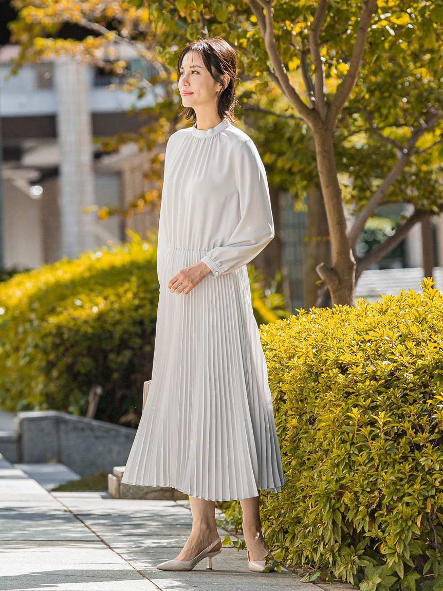 ロートレアモン　ワンピース ロートレアモン LAUTREAMONT クラシカルシフォンワンピース
